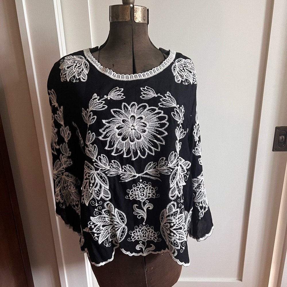 Elegant Embroidered Top